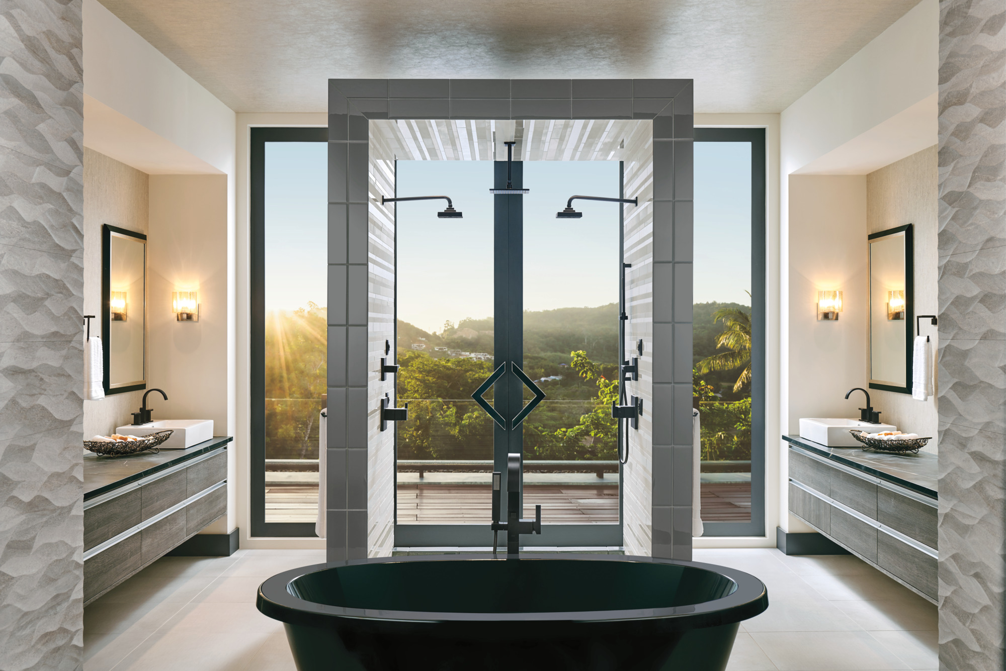 Siderna® | Widespread Lavatory Faucet - Less Handles 1.5 GPM