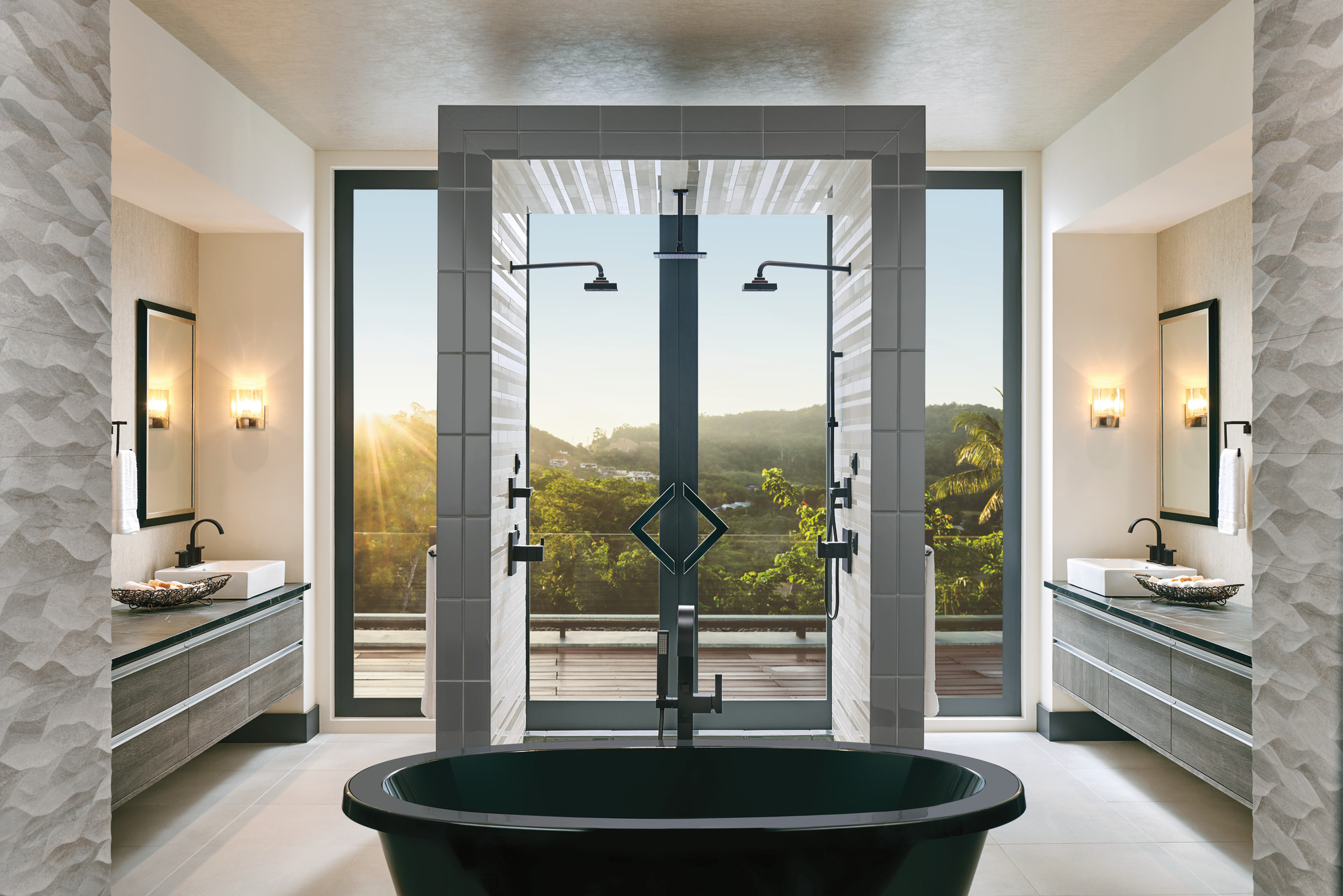 Siderna® | Widespread Lavatory Faucet - Less Handles 1.5 GPM