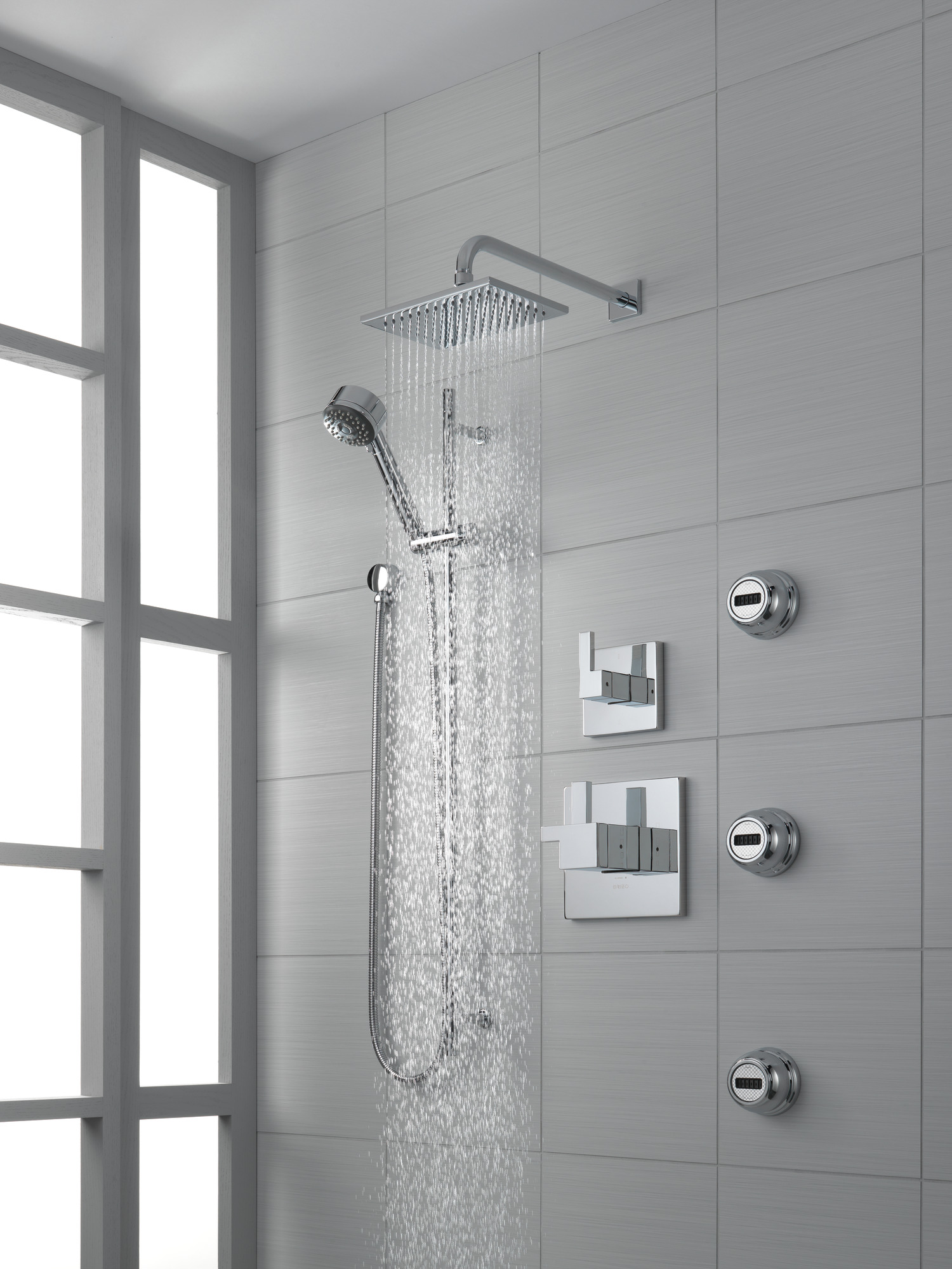 Siderna® | Rectangular Raincan Showerhead