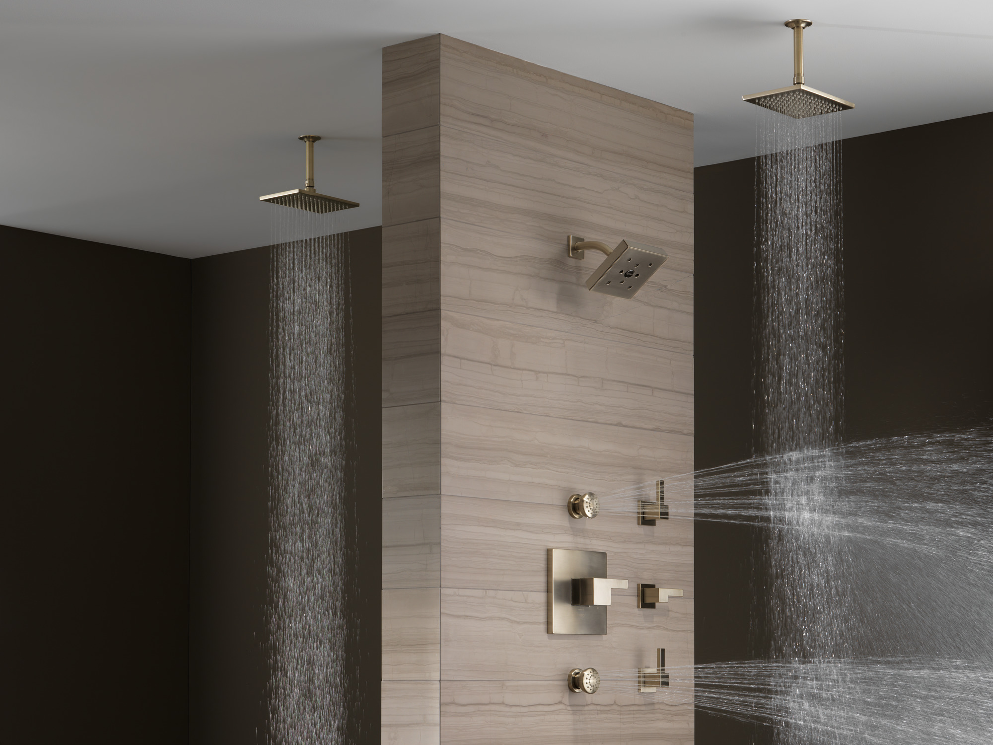 Siderna® | Rectangular Raincan Showerhead