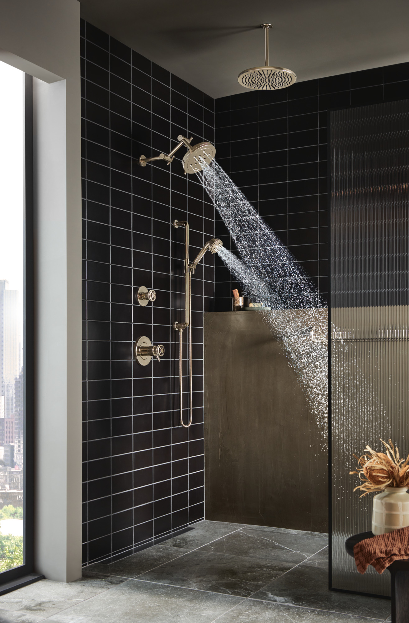 Litze® | Slide Bar Handshower with H2OKinetic® Technology