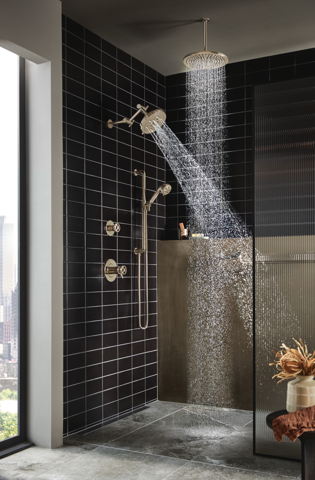 Litze® | Tempassure® Thermostatic Valve Only Trim - Less Handles