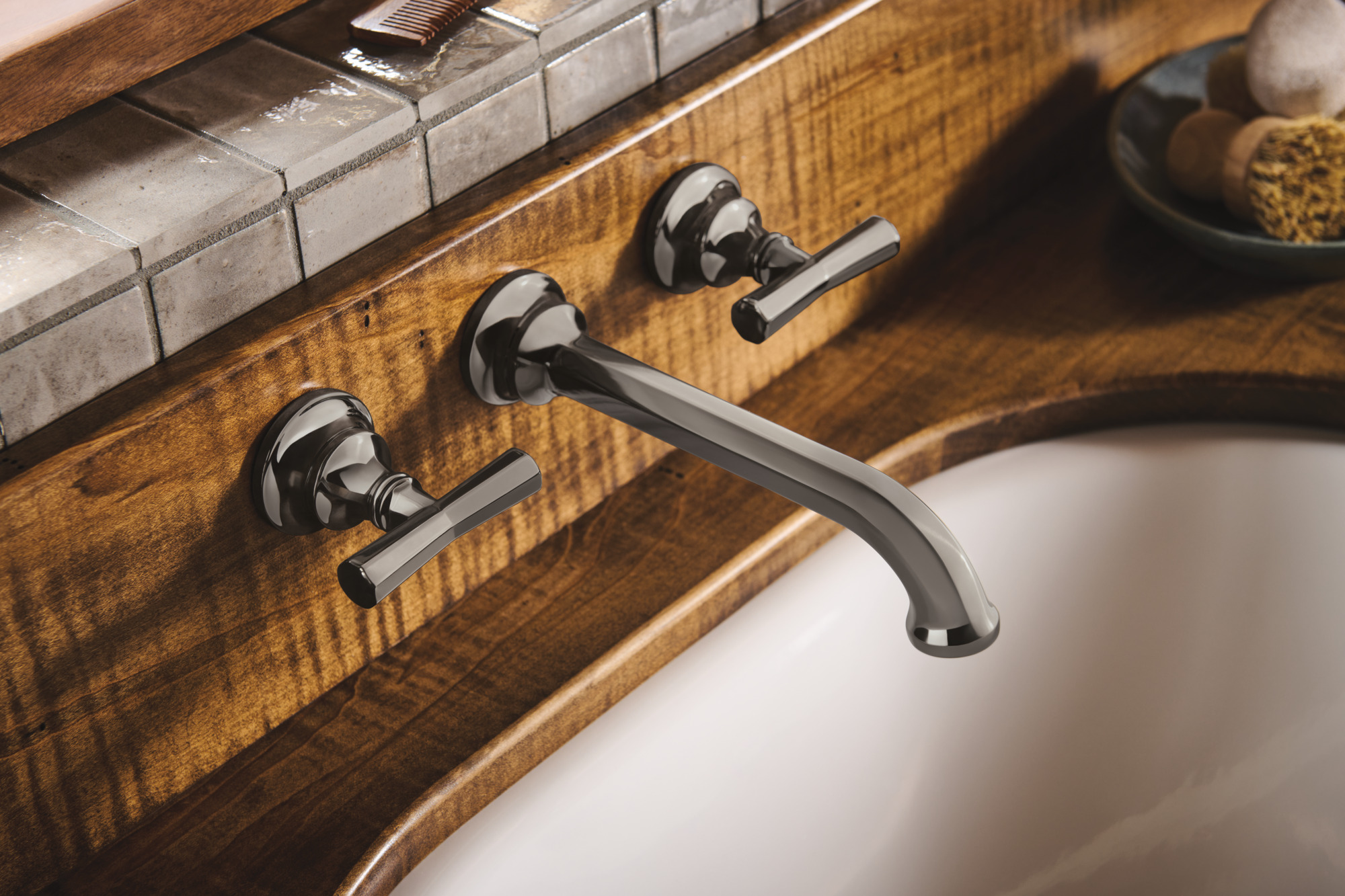 Brizo | Push Button Pop-Up Lavatory Drain With Overflow