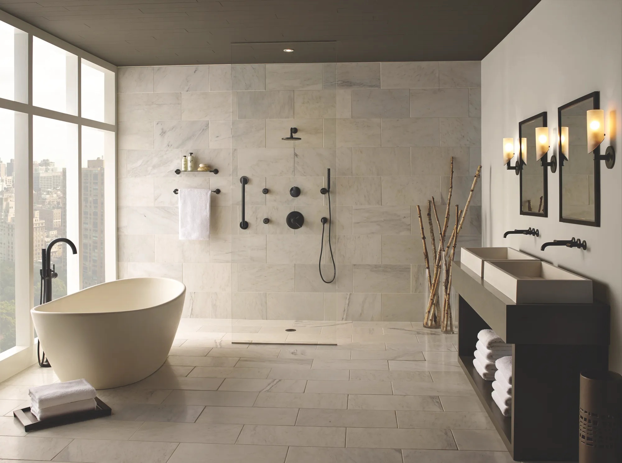 Jason Wu for Brizo™ | Widespread Lavatory Faucet - Less Handles