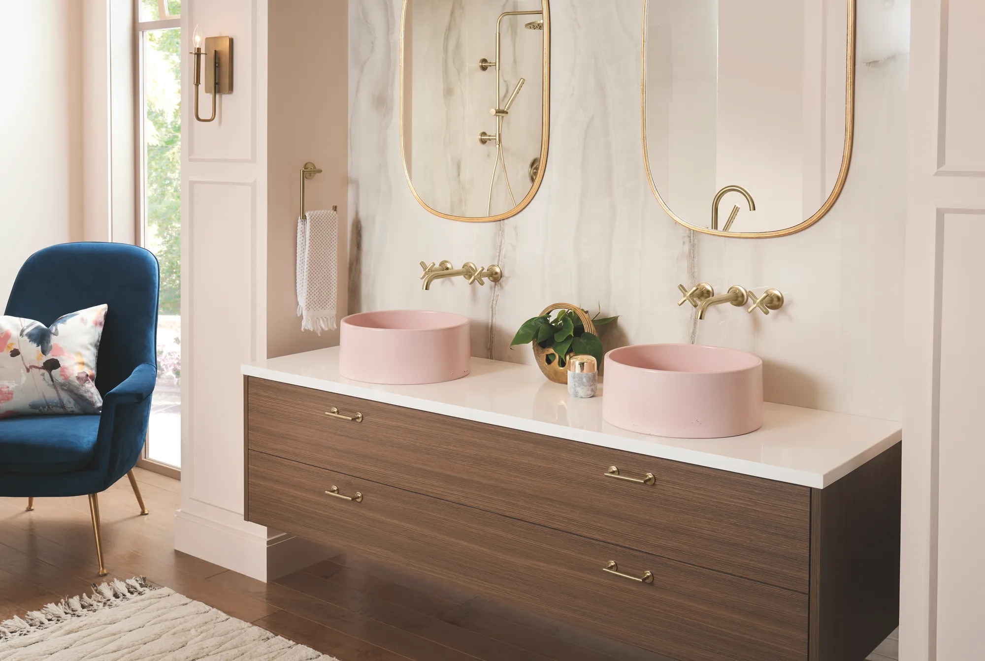 Odin® | Wall Mount Lavatory Cross Handles