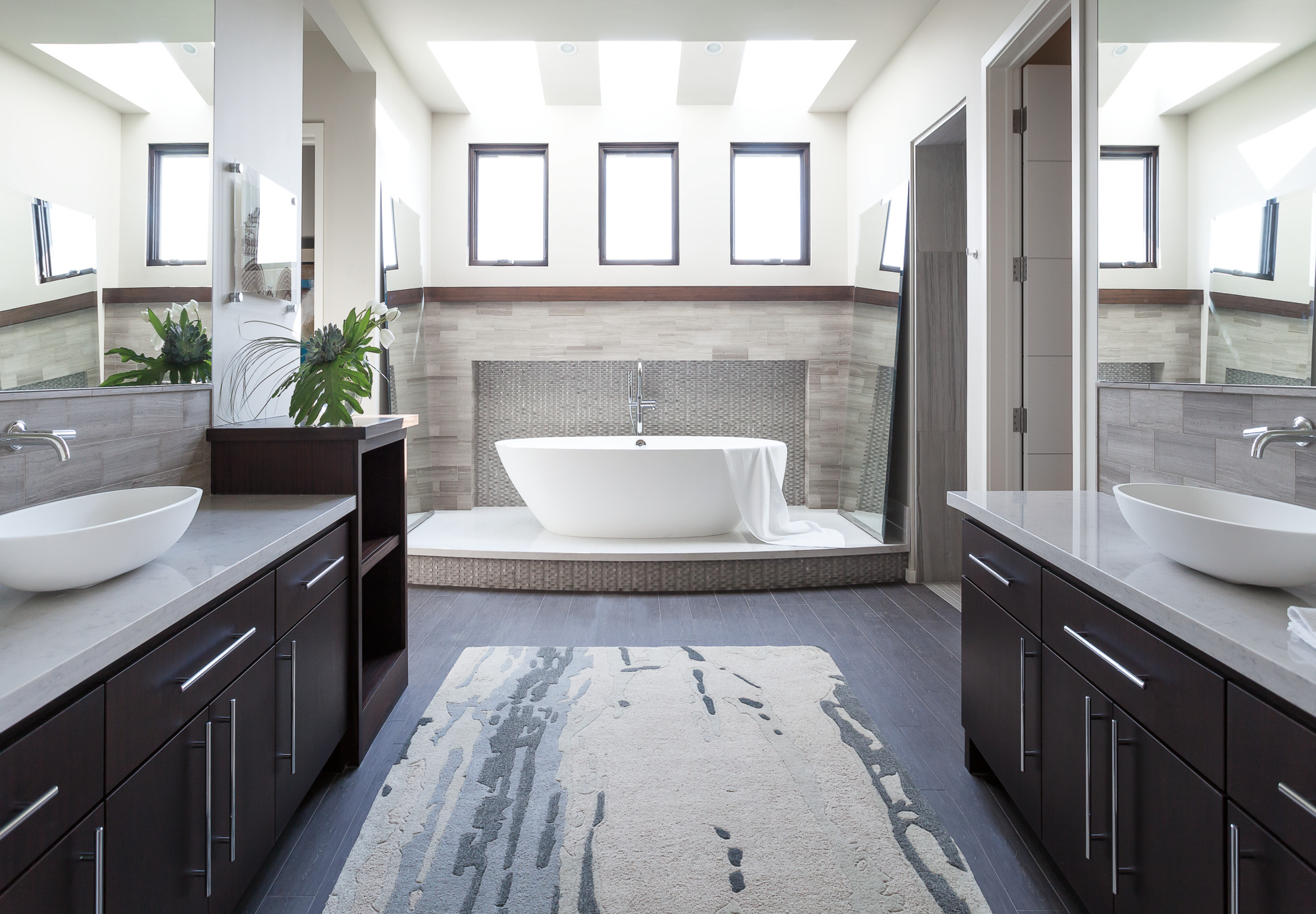 Odin® | Two-Handle Wall Mount Lavatory Faucet - Less Handles