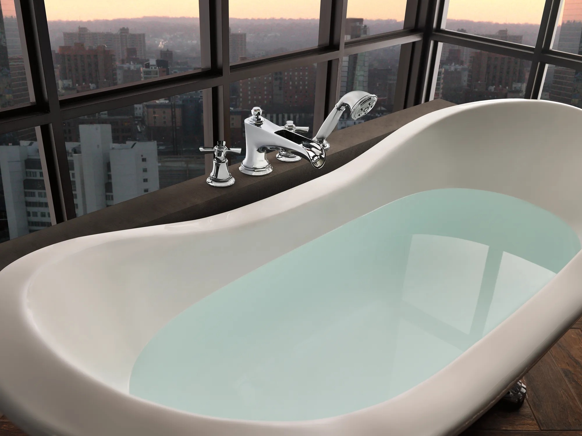 Rook® | Roman Tub Faucet Cross Handle Kit