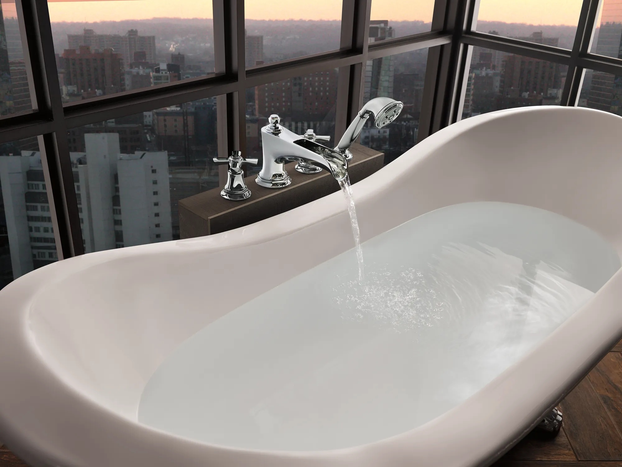Rook® | Roman Tub Faucet Cross Handle Kit