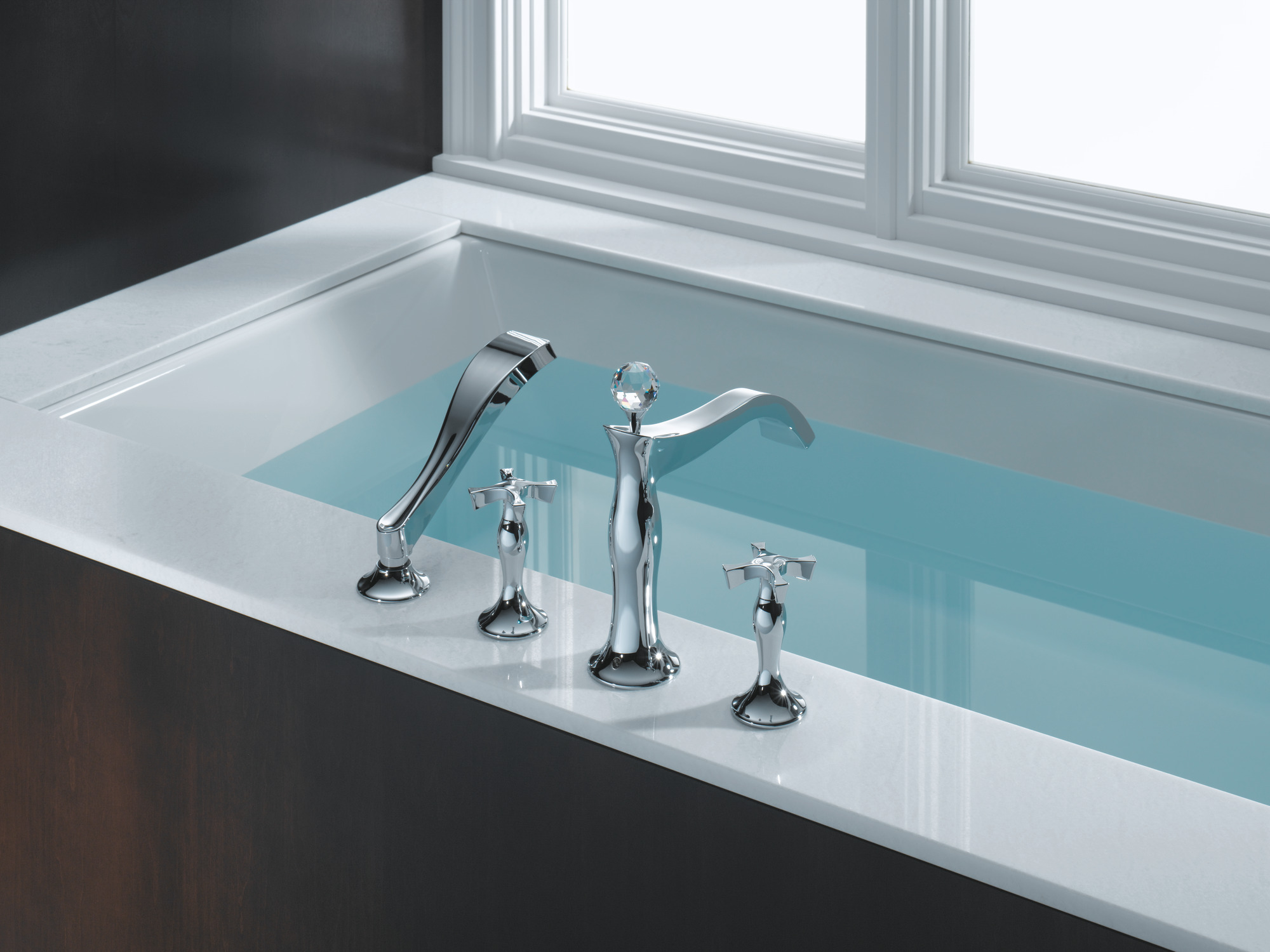 RSVP® | SWAROVSKI® CRYSTAL FINIAL - ROMAN TUB