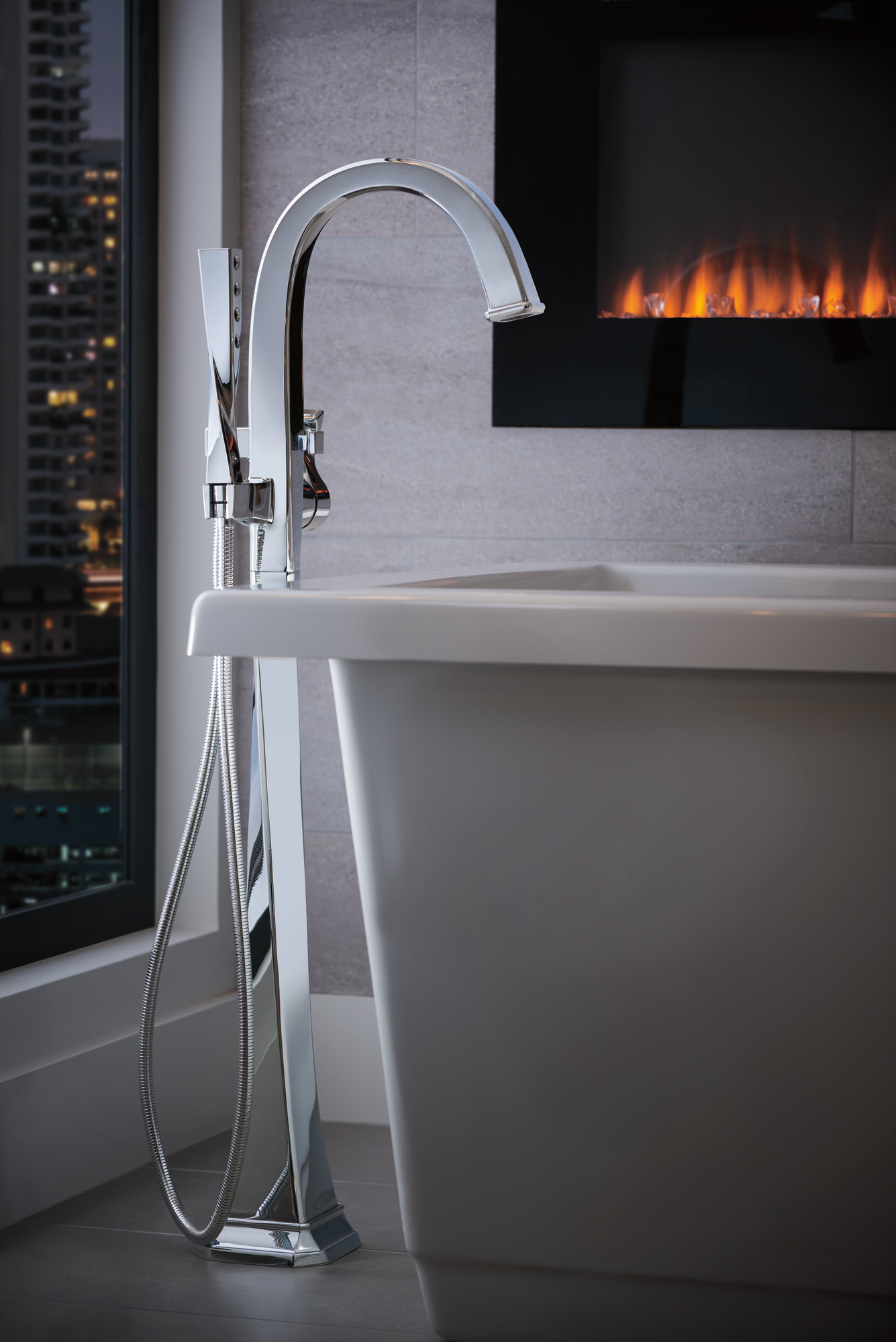 Virage® | Single-Handle Freestanding Tub Filler