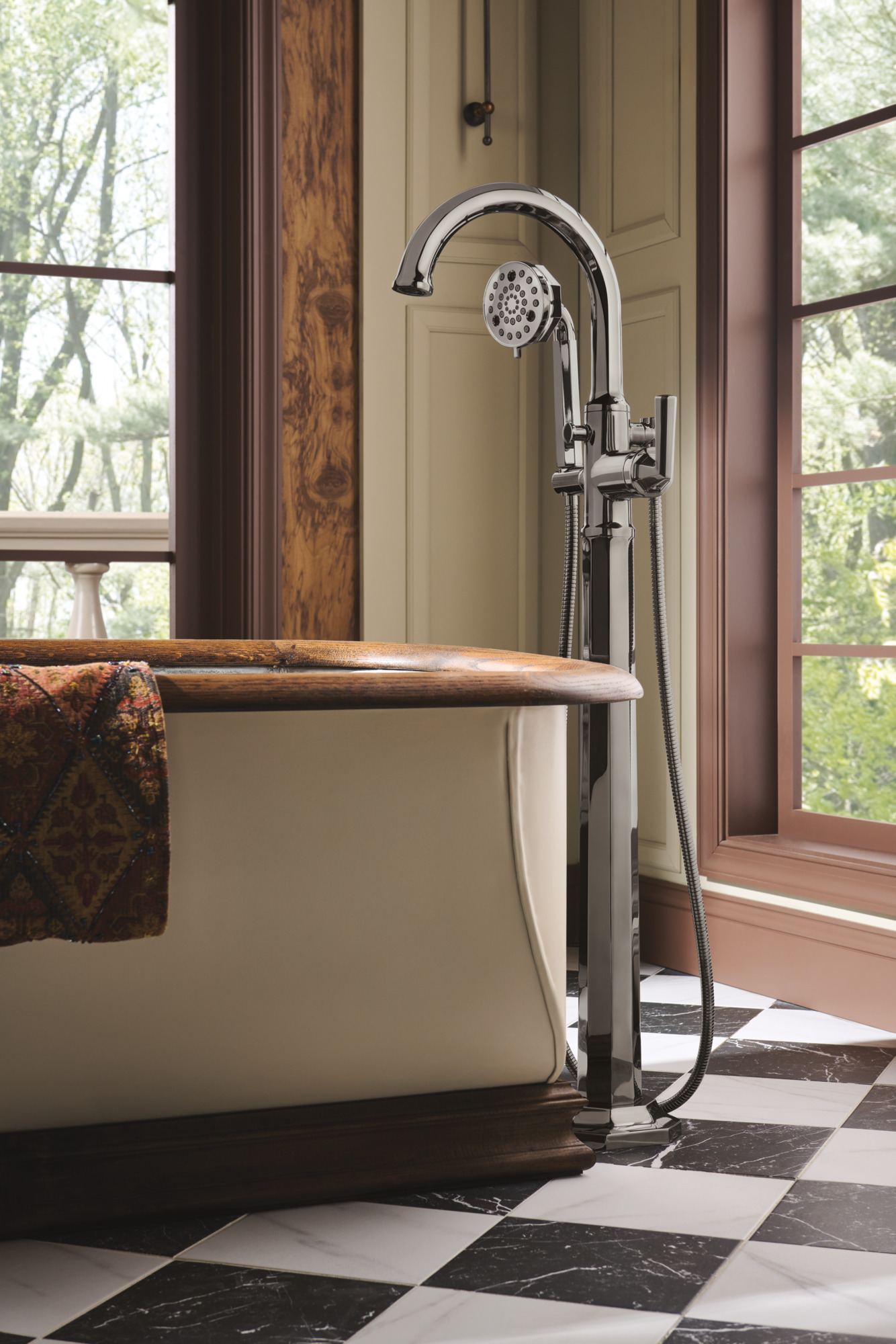 Noble - カユジフ Beauclere® | Single-Handle Freestanding Tub Filler - Less Handle