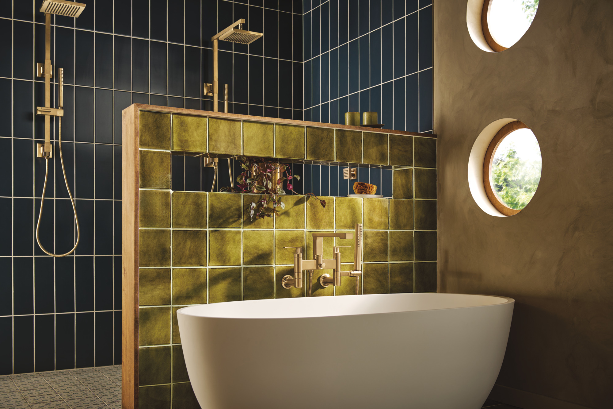 Brizo® | Wall Mount Tub Filler Unions