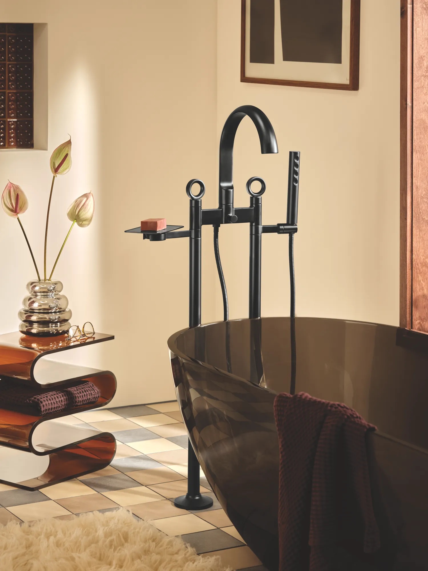 Brizo® | Floor Mount Tub Filler Unions