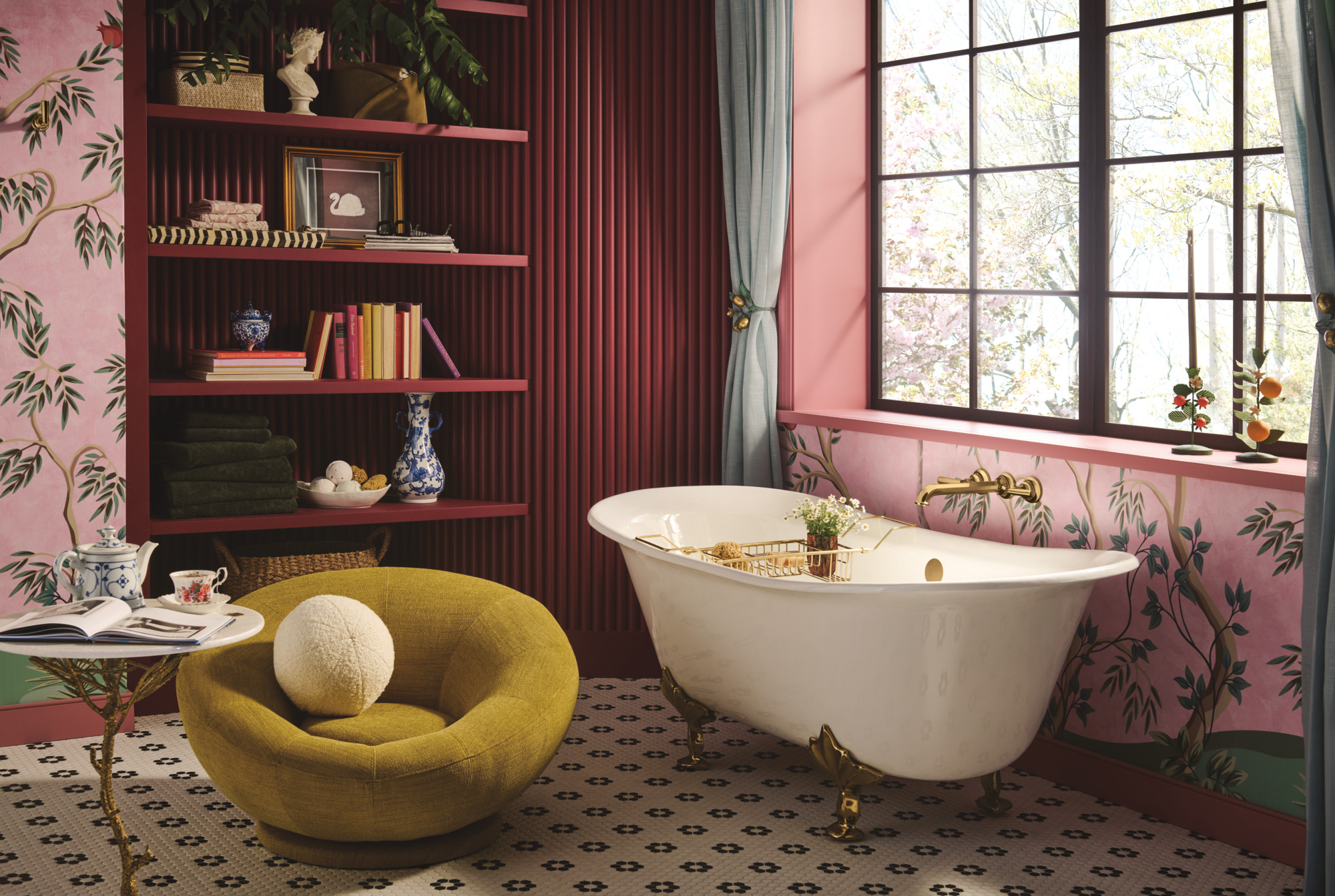 Beauclere® | Two Handle Wall Mount Tub Filler - Less Handles