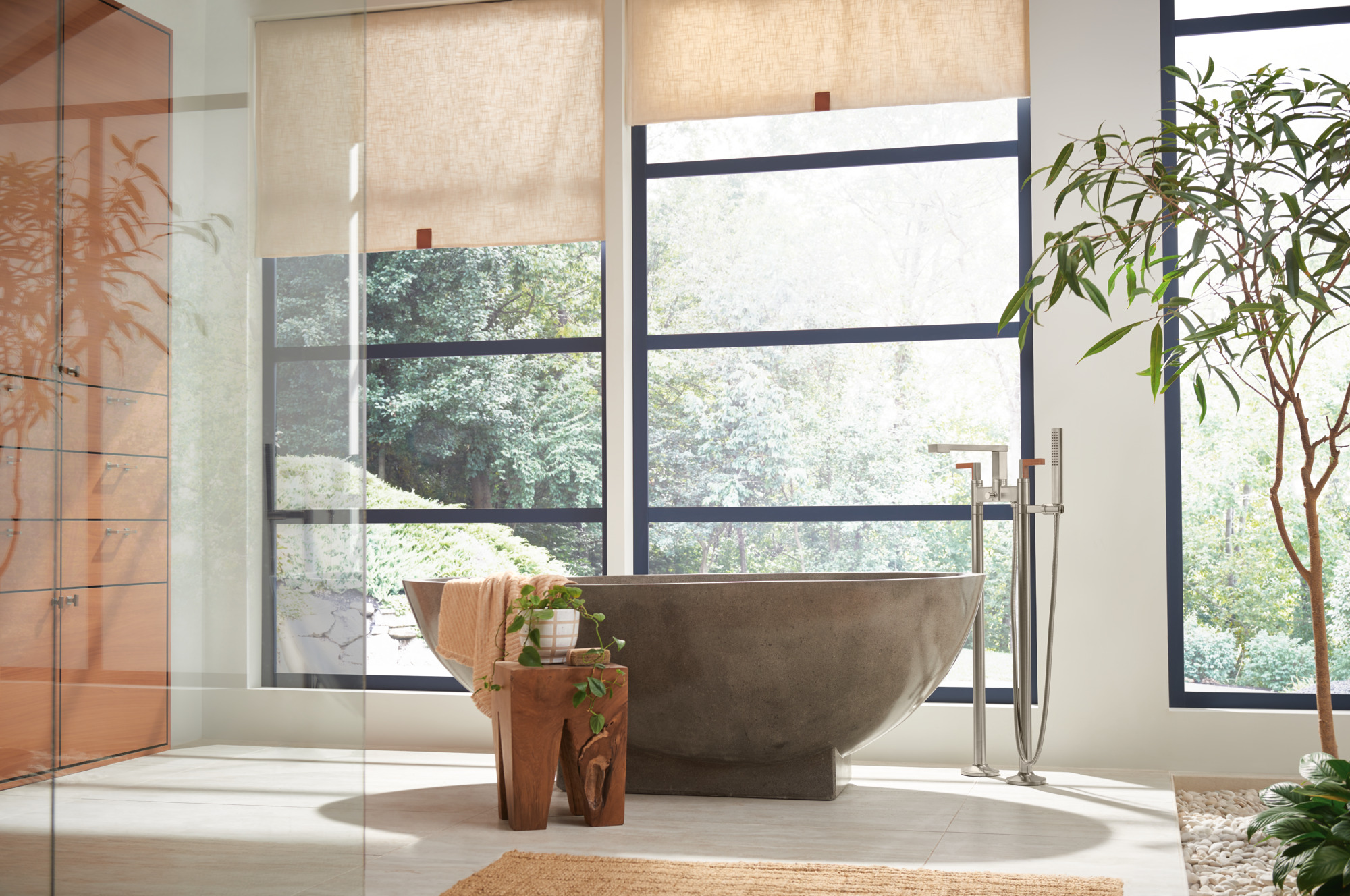 Frank Lloyd Wright® Bath Collection by Brizo® | Two-Handle Tub