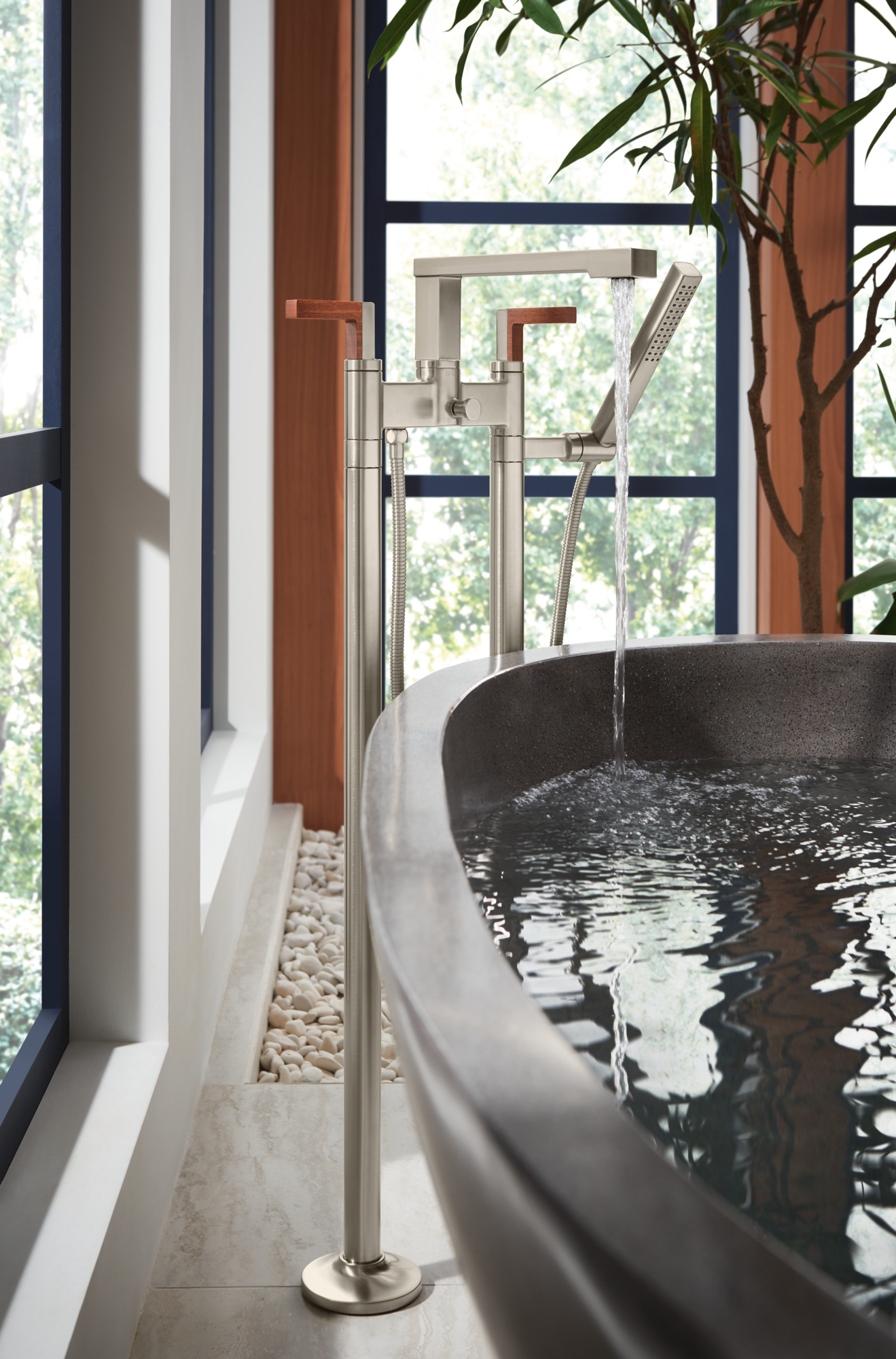 Frank Lloyd Wright® Bath Collection by Brizo® | Two-Handle Tub