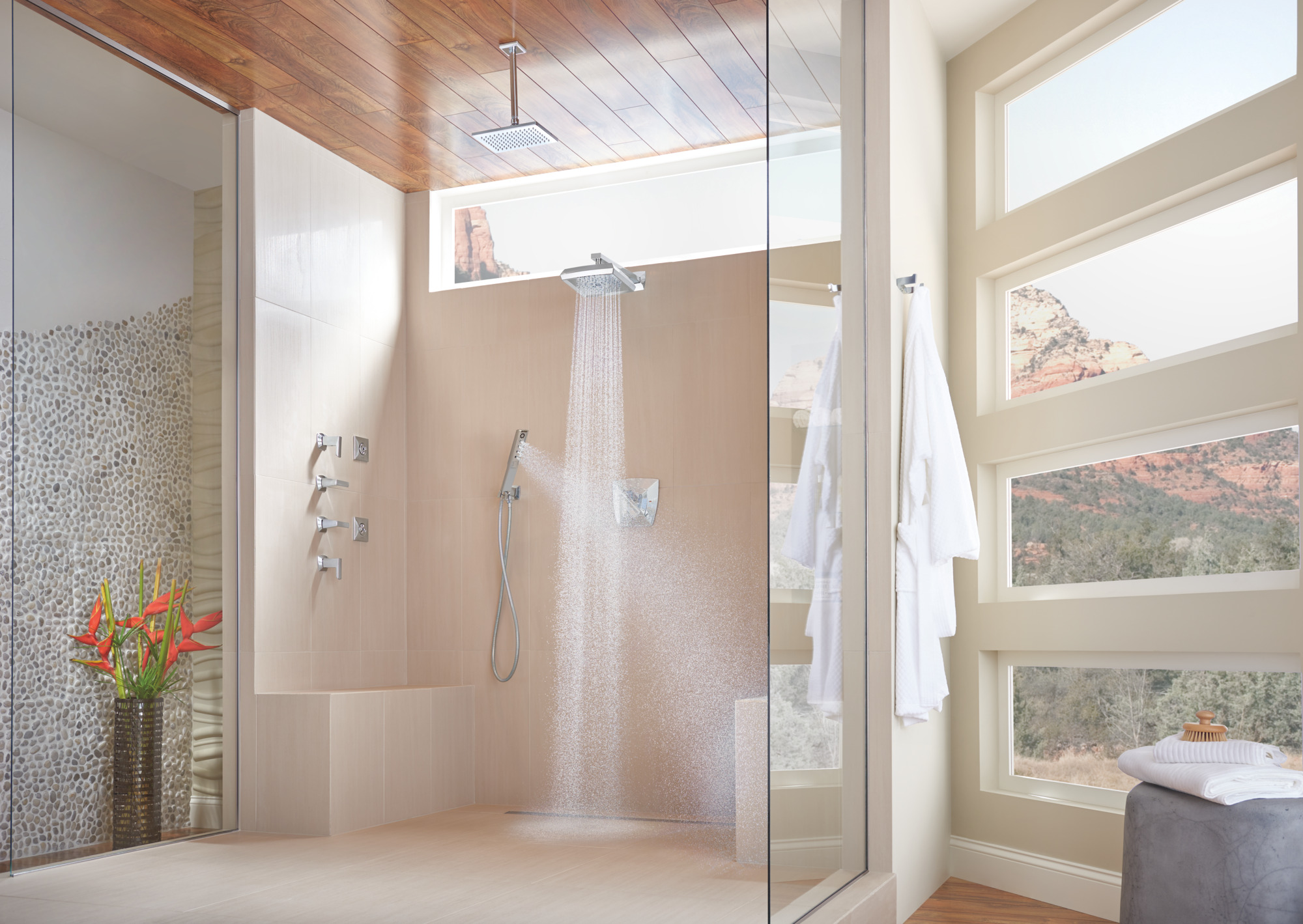 Hvit×zu sweat Monitor® 14 Series Tub & Shower Trim in Chrome 144913