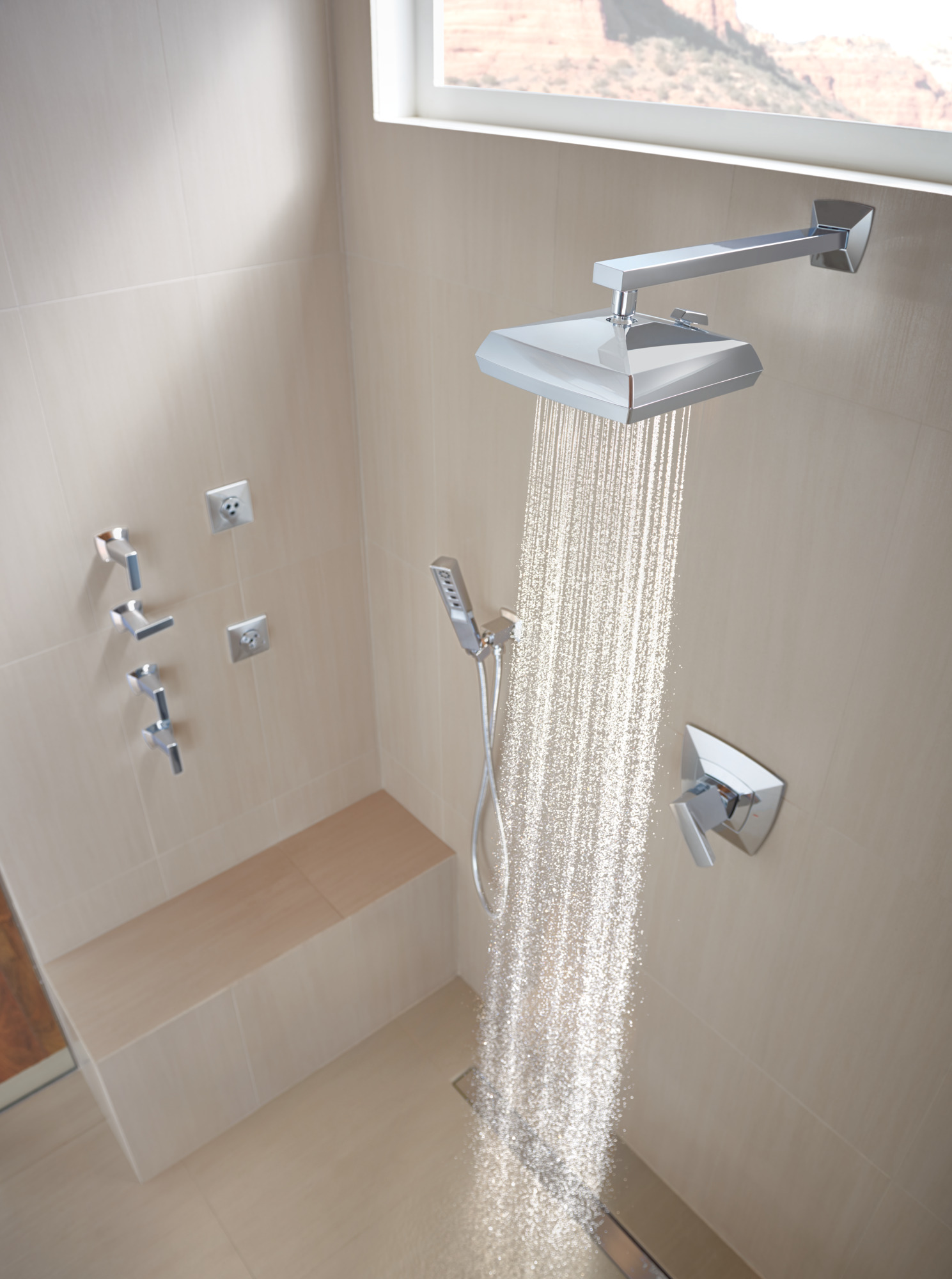 Essential™ Shower Series | Hydrachoice Max® Square Body