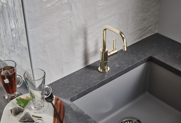 Brizo | Instant Hot Faucet with Square Spout