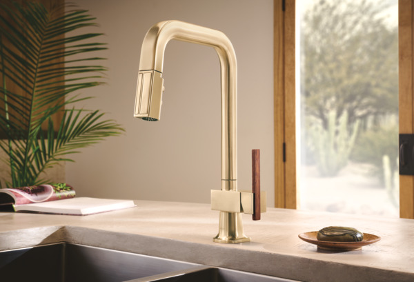 Frank Lloyd Wright® Kitchen Collection by Brizo® | Pull-Down