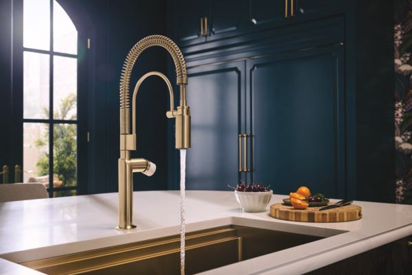 TRAVALO Divine ☆ゴールド☆新品未使用 Odin® | Semi-Professional Kitchen Faucet - Less Handle