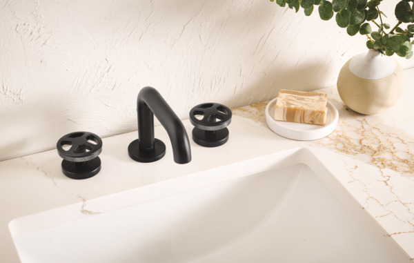 Litze® | Widespread Lavatory Faucet With Low Spout - Less Handles