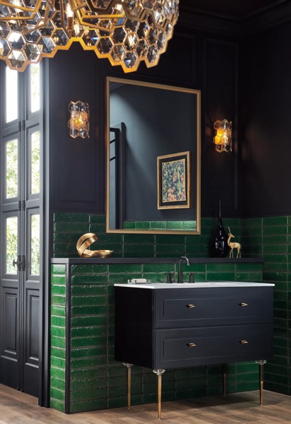 Atavis® | Widespread Lavatory Faucet - Less Handles
