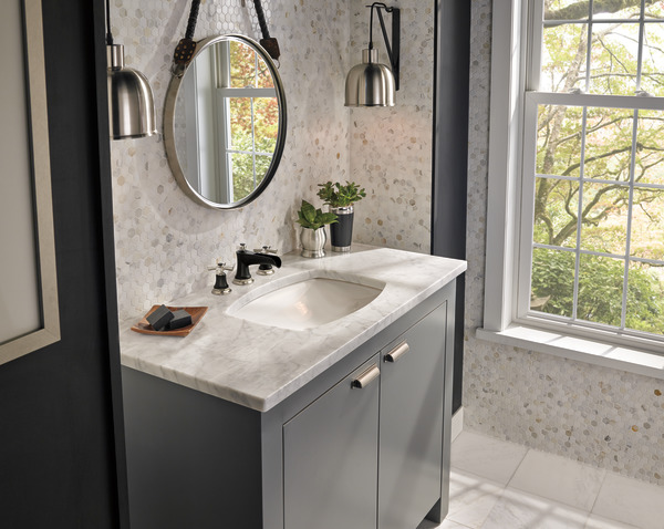 Rook® | Widespread Lavatory and Bidet Cross Handle Kit