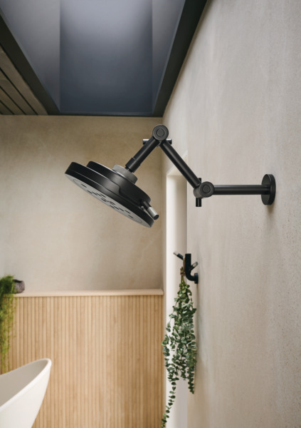 MB L×2 Litze® | 8” H2Okinetic® Round Multi-Function Wall Mount Showerhead