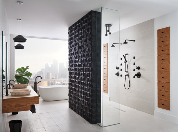 Essential™ Shower Series | Hydrachoice Max® Round Body Spray Trim 