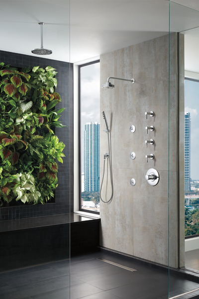 Odin® | WALL MOUNT HANDSHOWER WITH H2OKINETIC® TECHNOLOGY