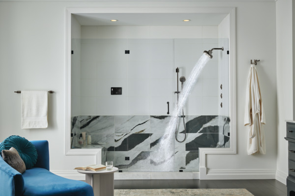 kei　1001 Levoir® | H2Okinetic® Round Multi-Function Showerhead