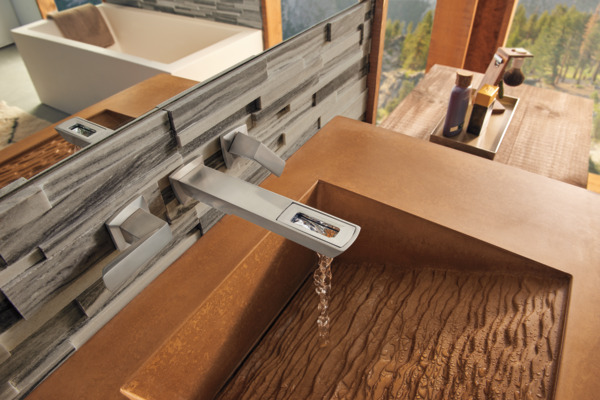 Vettis® | Two-Handle Wall Mount Lavatory Faucet With Open-Flow