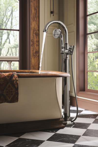 Beauclere® | Single-Handle Freestanding Tub Filler - Less Handle