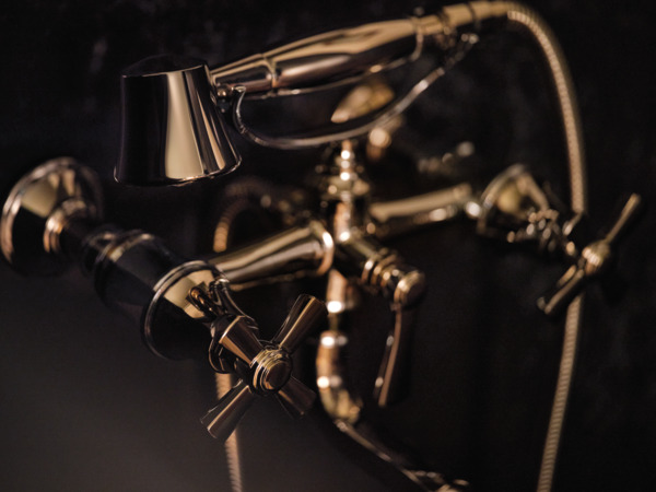 Rook® | Two-Handle Tub Filler Trim Kit with Cross Handles