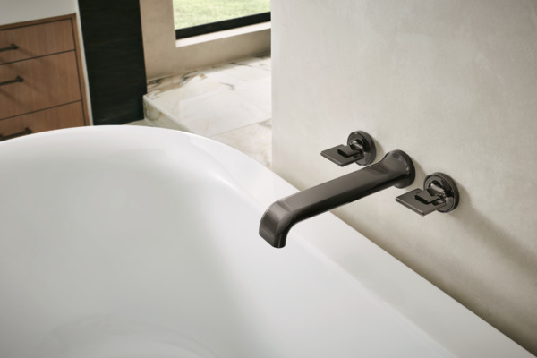 Allaria™ | Two-Handle Wall Mount Tub Filler - Less Handles
