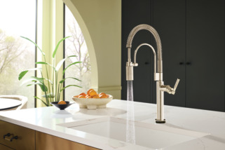 Litze® | SmartTouch Semi-Professional Kitchen Faucet - Knurled Handle