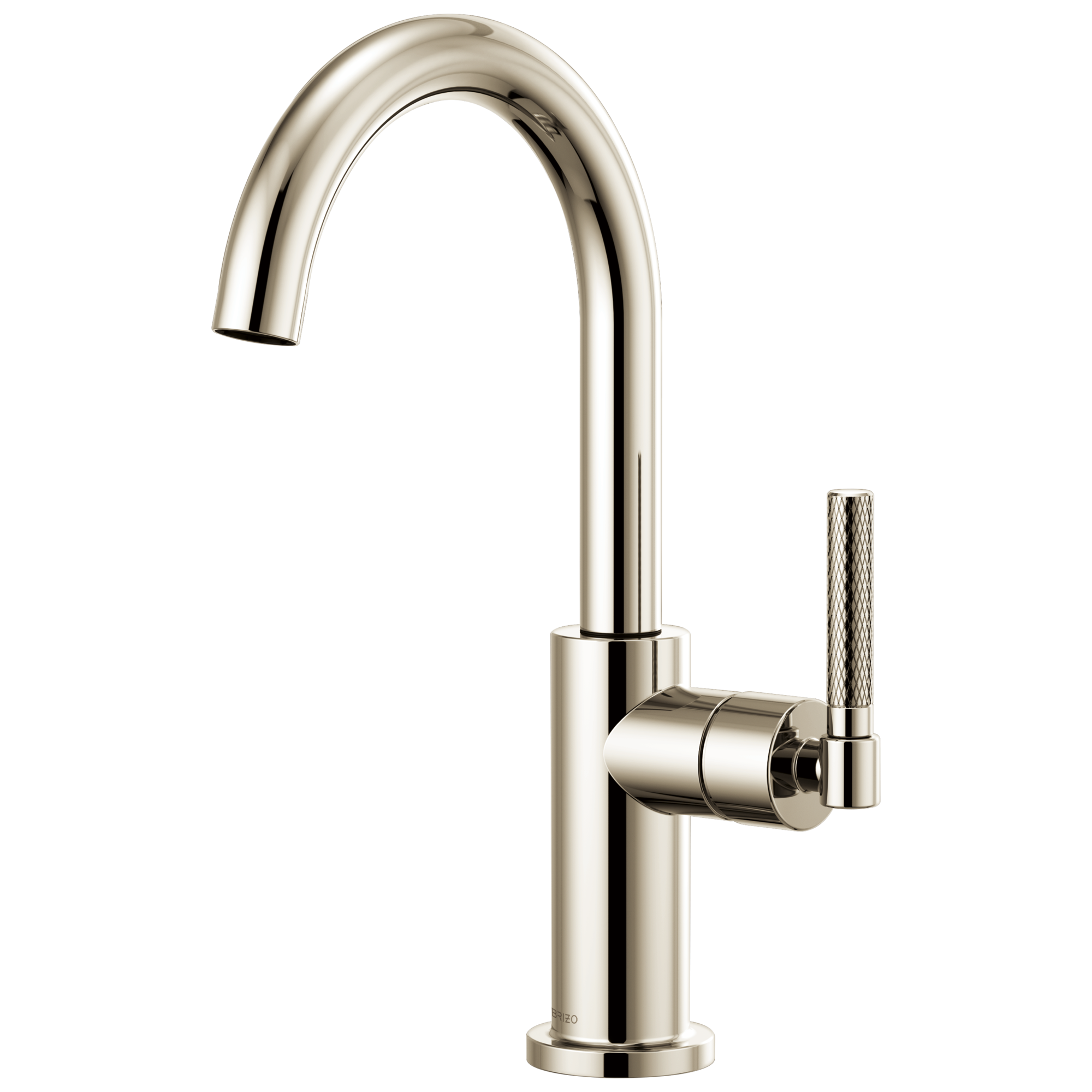 Litze® | Bar Faucet with Arc Spout and Knurled Handle Kit