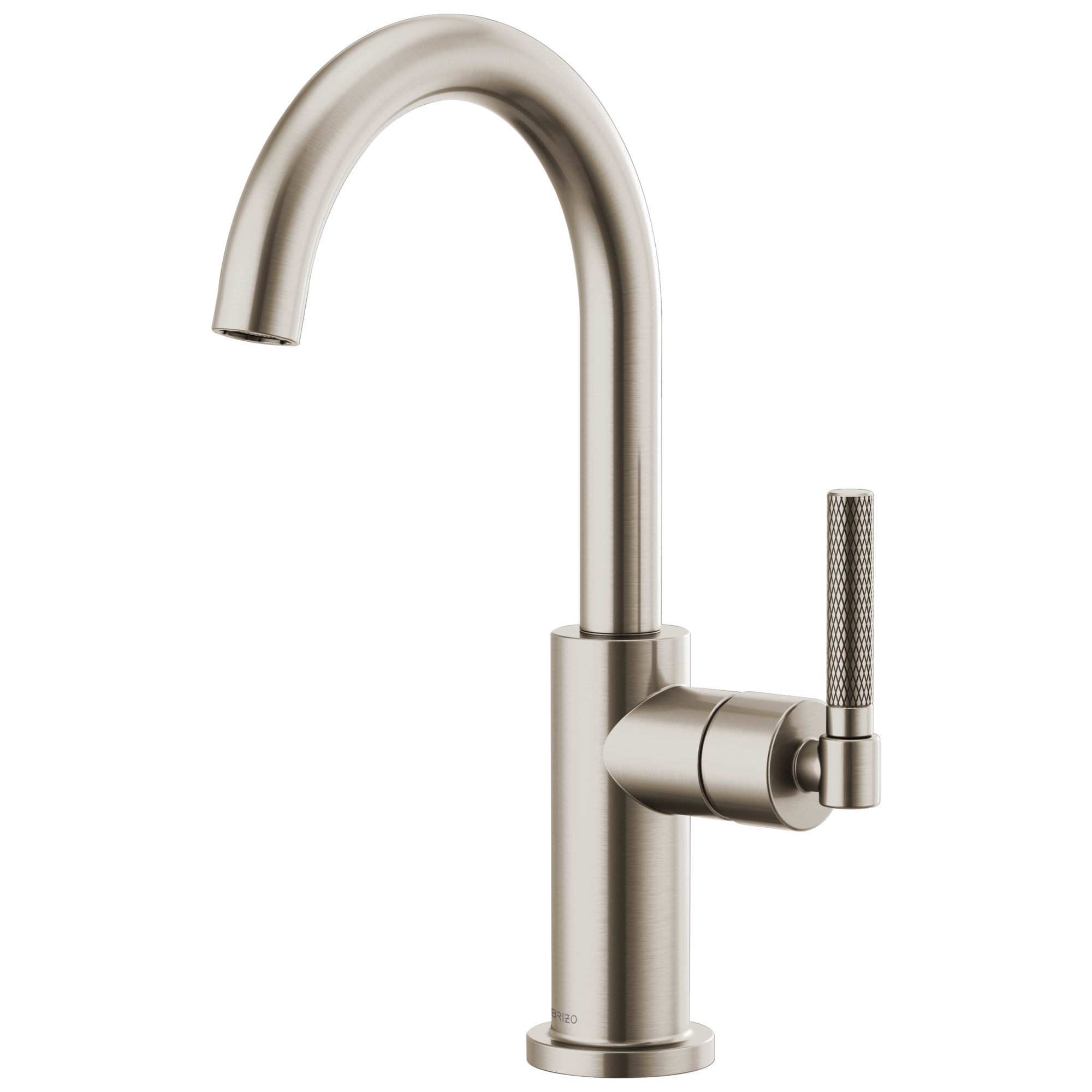 Litze® | Bar Faucet with Arc Spout and Knurled Handle Kit