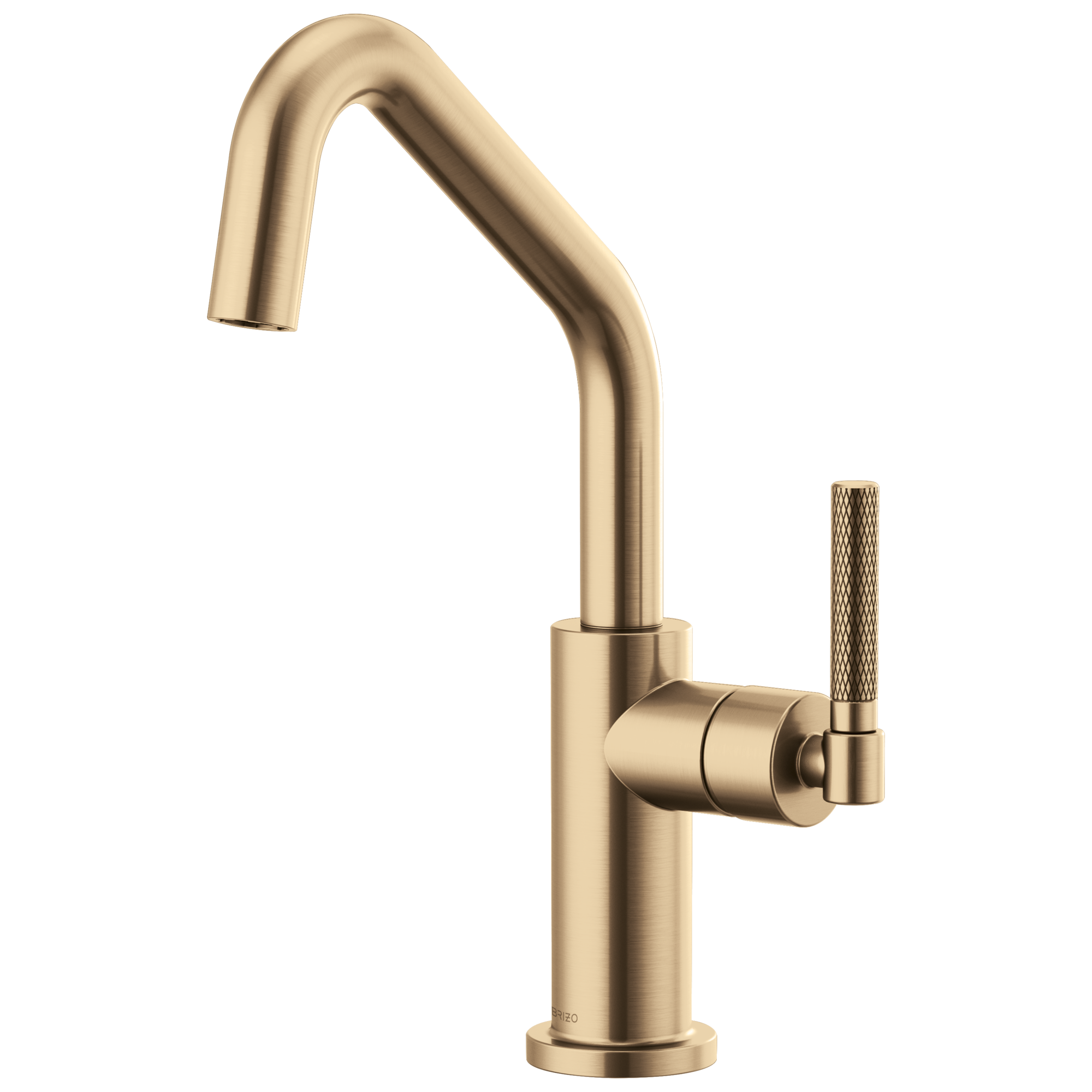 Litze® | Bar Faucet with Angled Spout and Knurled Handle Kit
