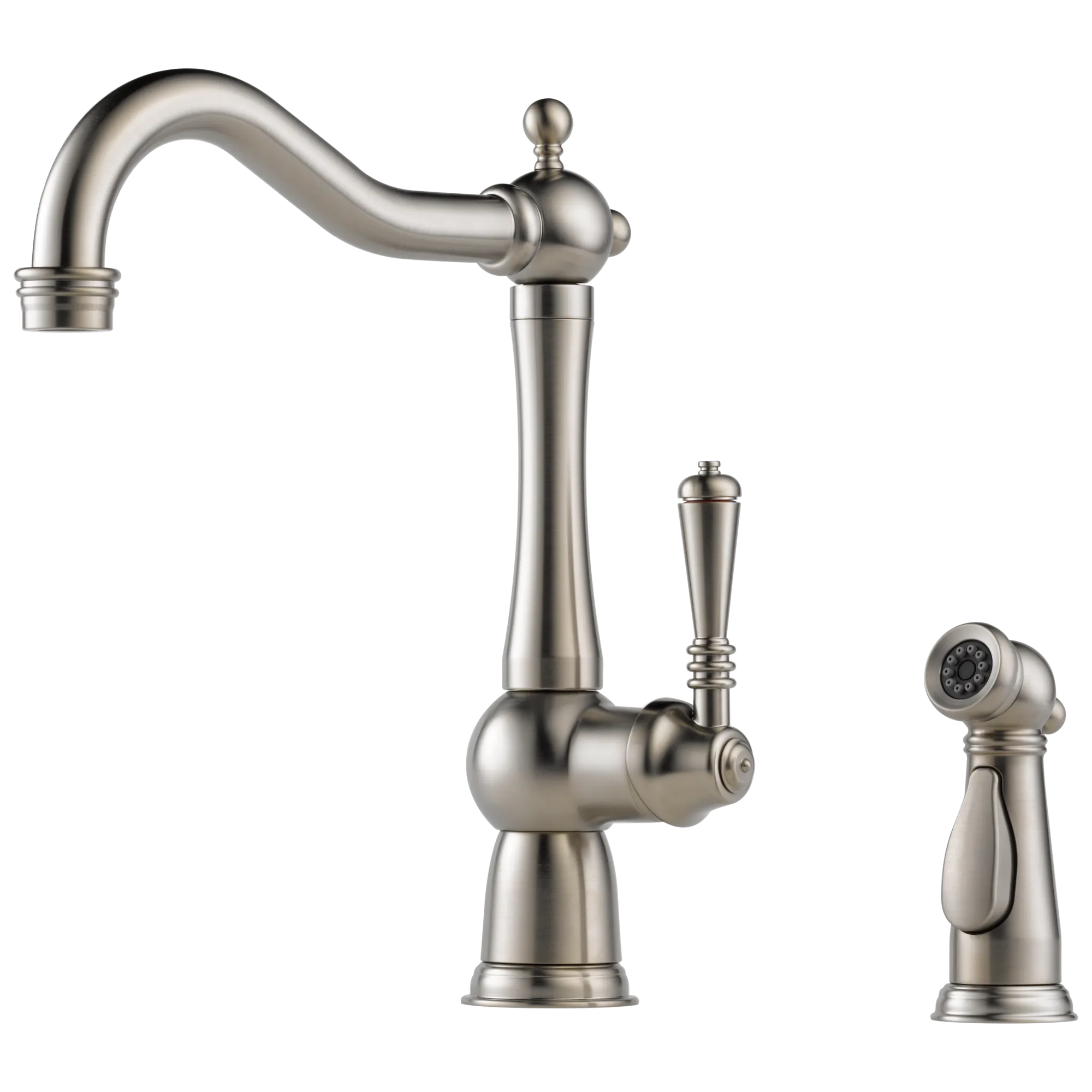 Tresa® | Single Handle Kitchen Faucet with Spray