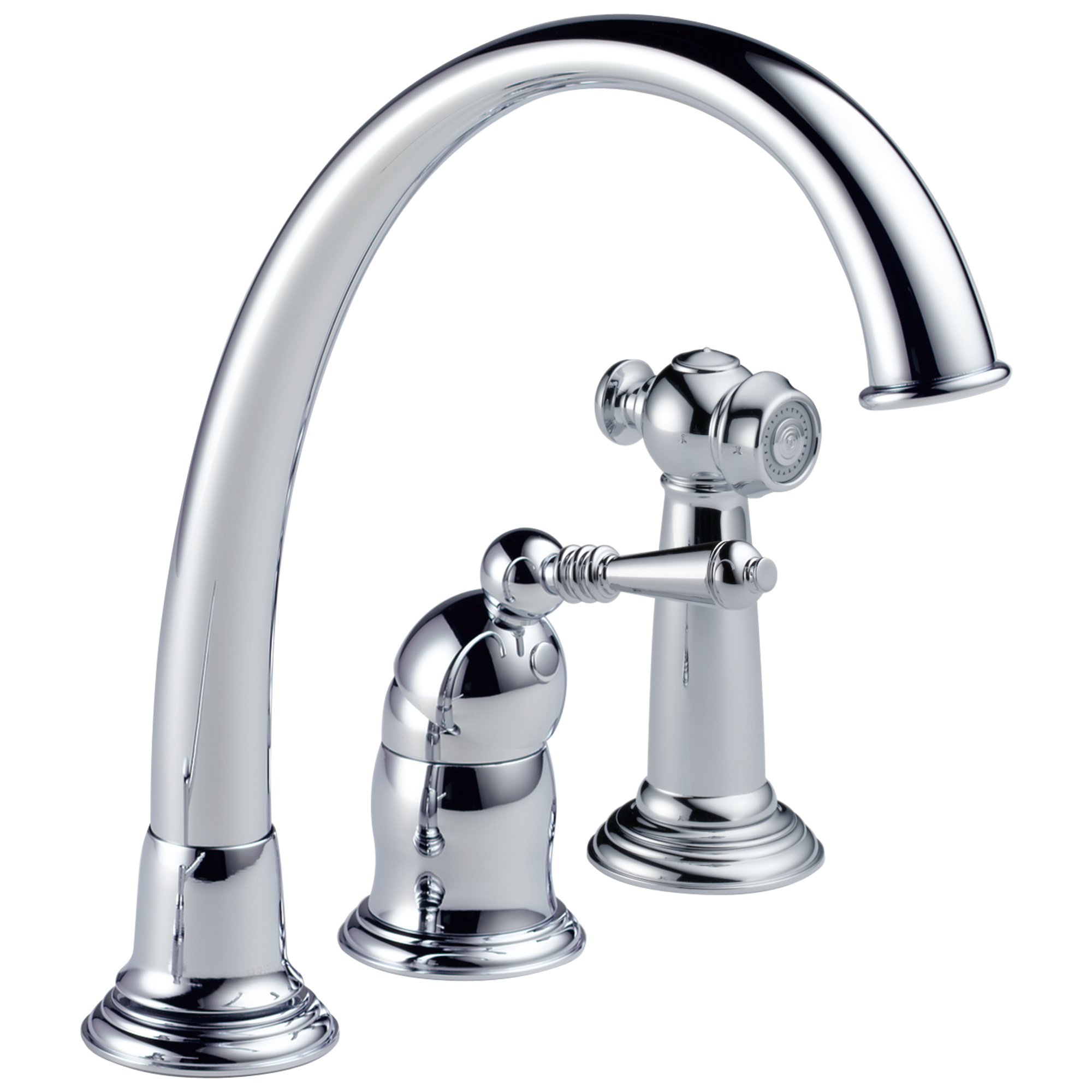 Providence Classic | Single Handle Kitchen Faucet with Spray