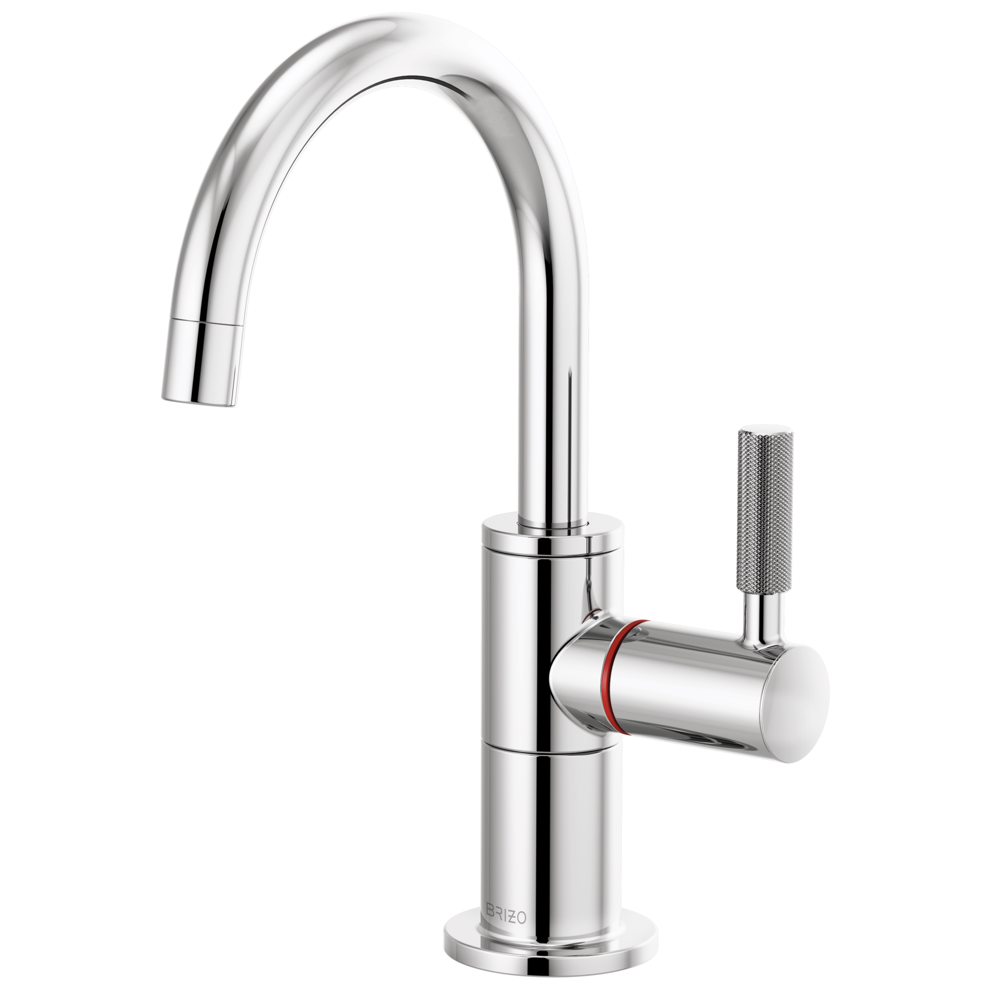 Litze® | Instant Hot Faucet with Arc Spout and Knurled Handle