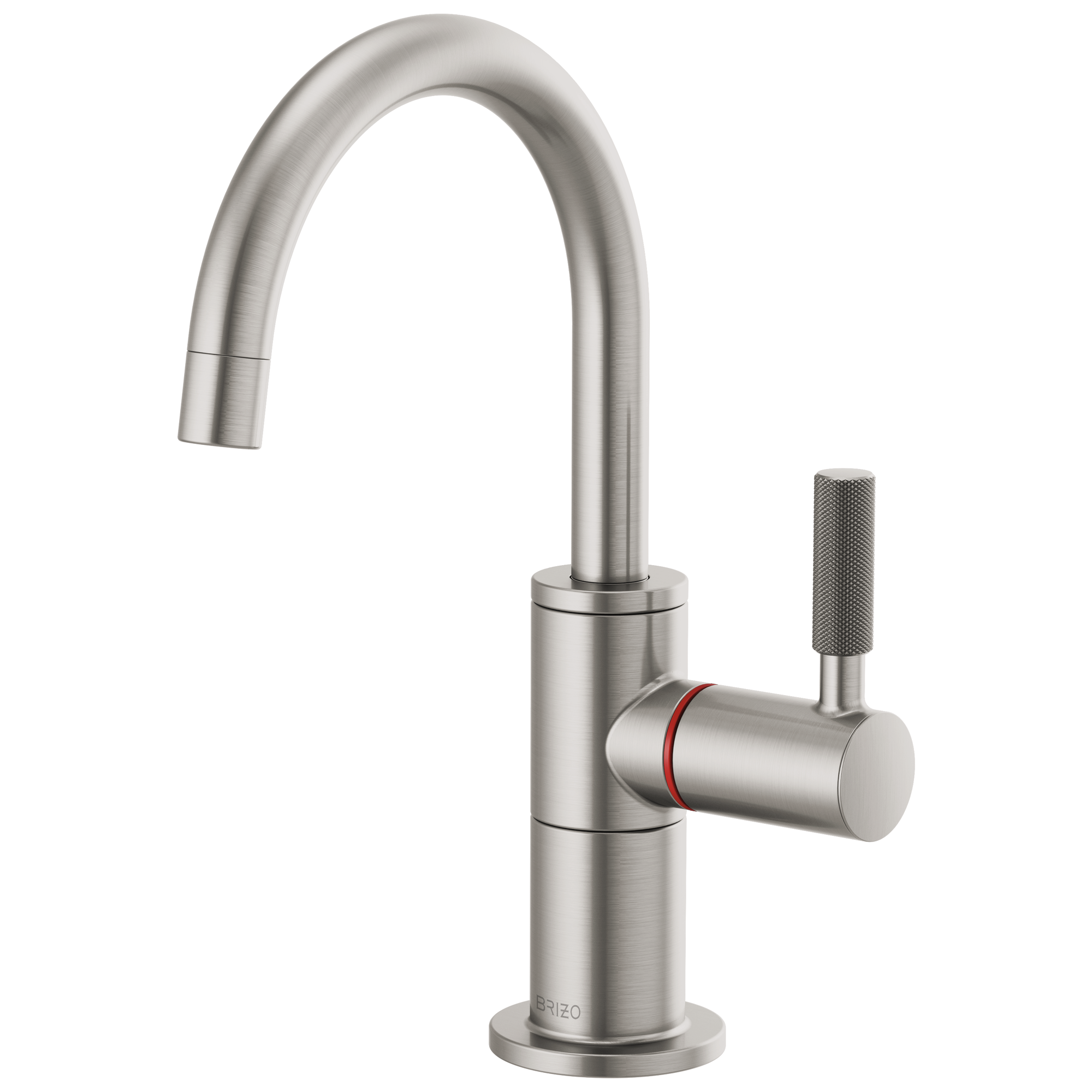 Litze® | Instant Hot Faucet with Arc Spout and Knurled Handle