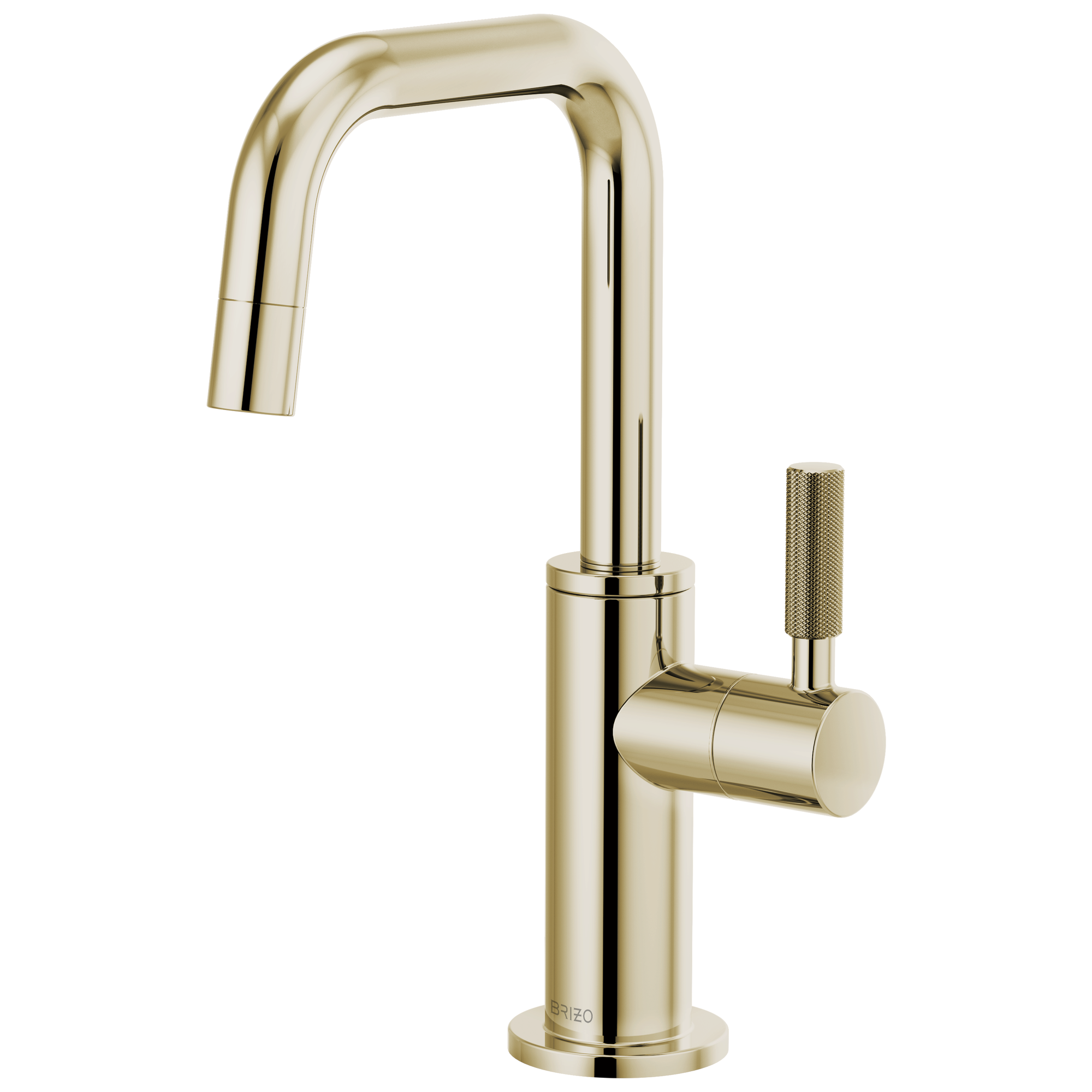Litze® | Beverage Faucet with Square Spout and Knurled Handle