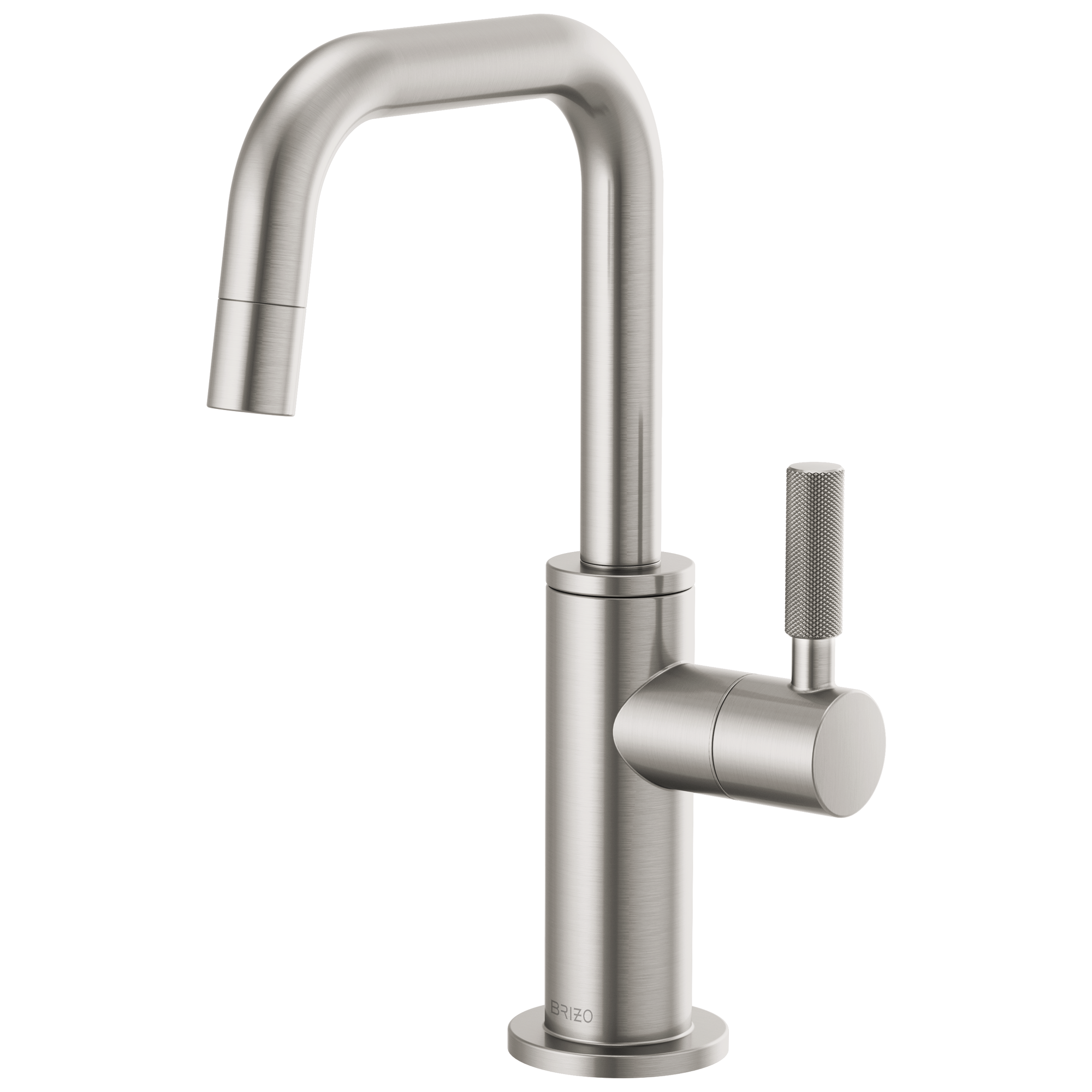 るーし Litze® | Beverage Faucet with Square Spout and Knurled Handle