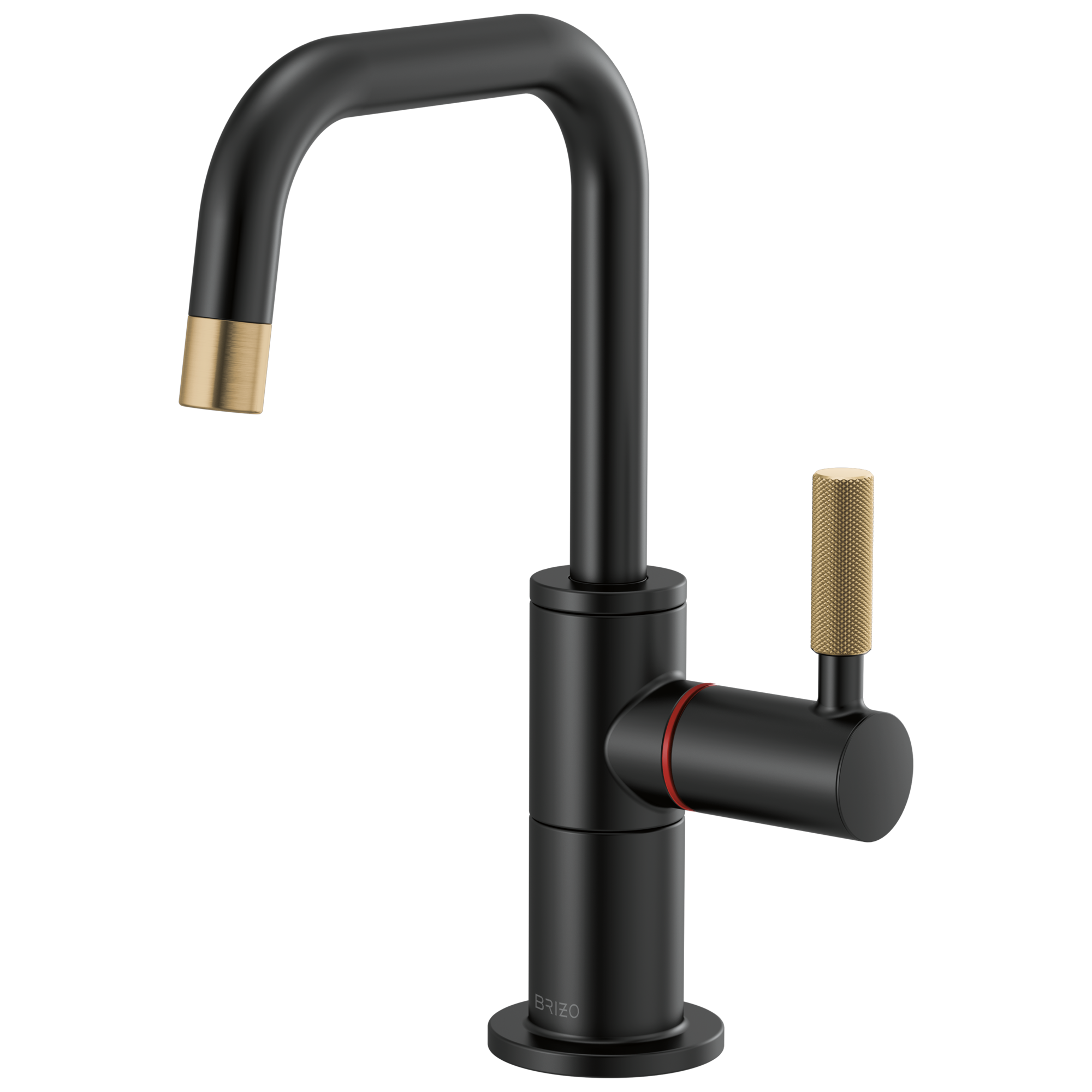 Litze® | Instant Hot Faucet with Square Spout and Knurled Handle