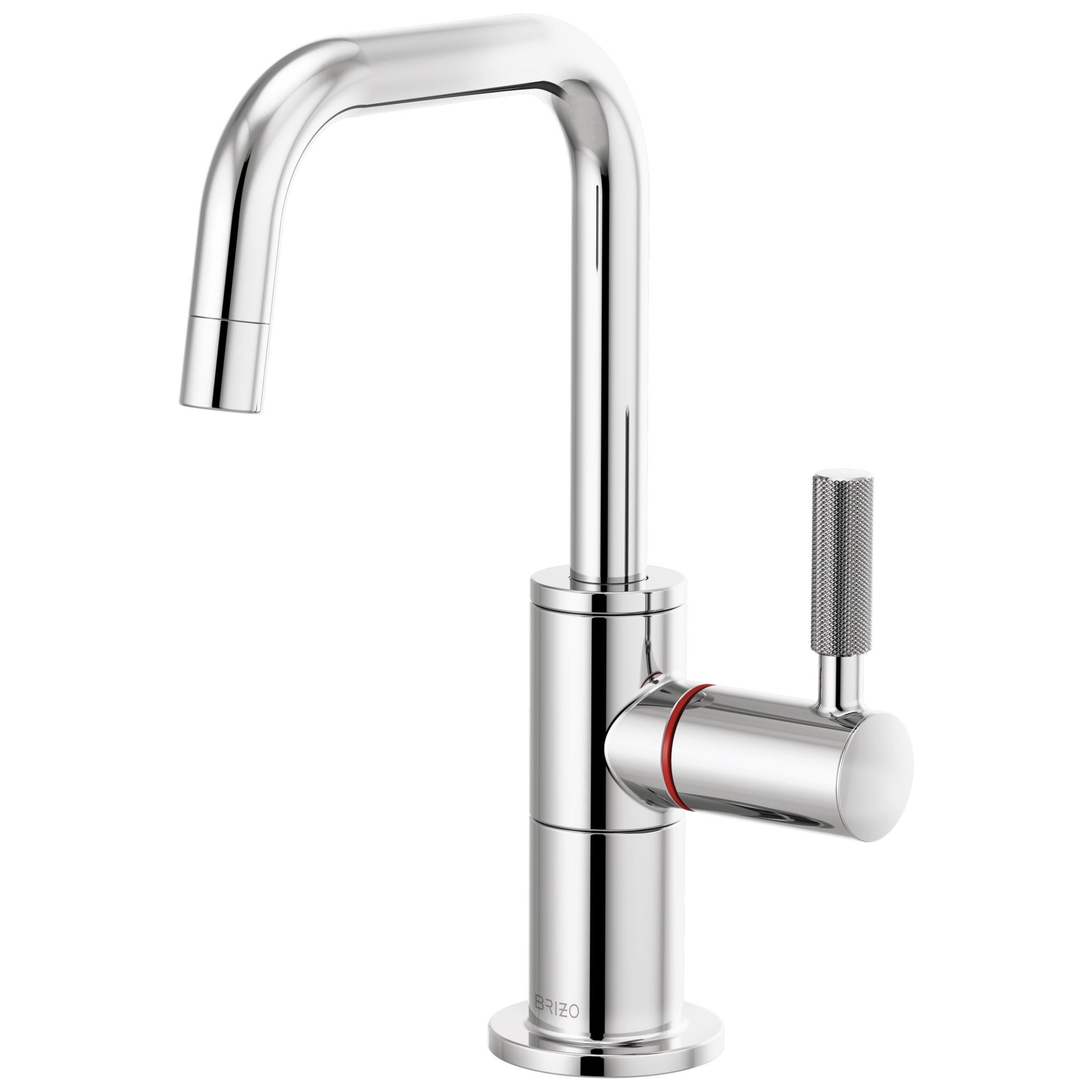Litze Instant Hot Faucet with Square Spout and Knurled Handle — image 1