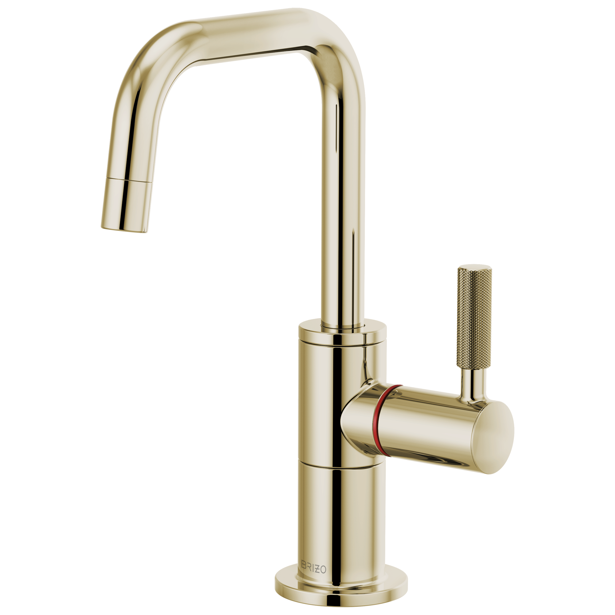 Litze® | Instant Hot Faucet with Square Spout and Knurled Handle