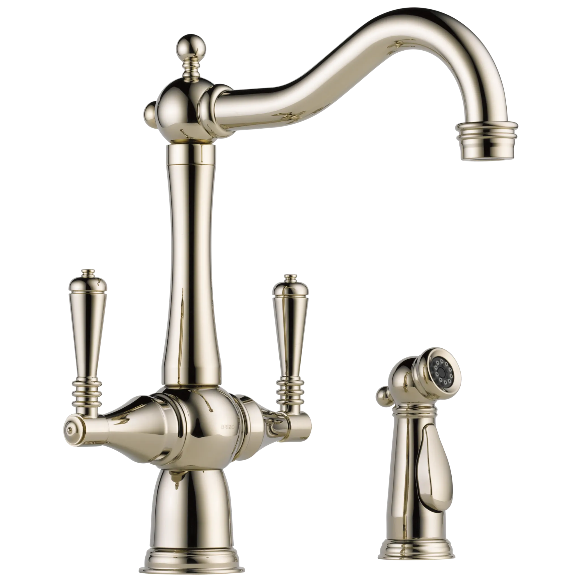 Tresa® | Two Handle Kitchen Faucet with Spray